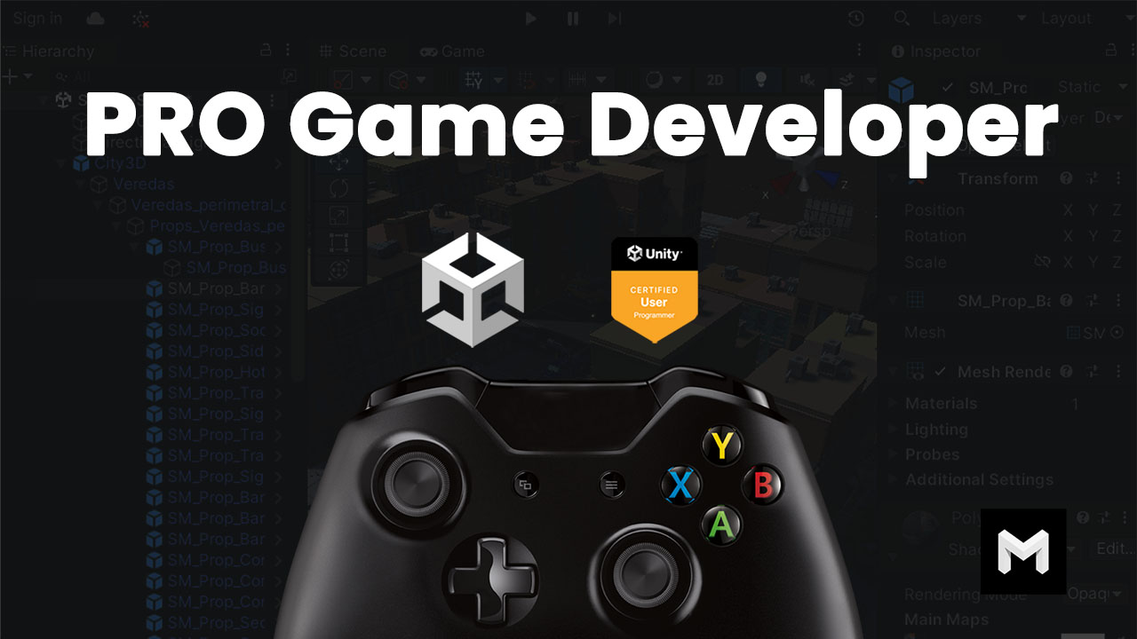 Hazte Desarrollador Profesional de Videojuegos - Master Devs - Aprende ...